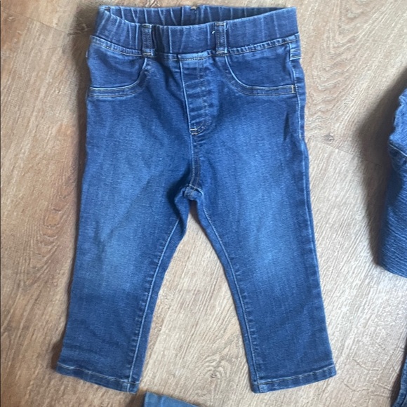 Garanimals | Blue Denim Skinny Jeggings Trio | Size 2T - Picture 7 of 7